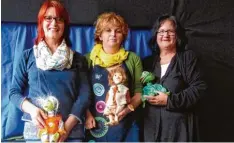  ?? Foto: Martina Sailer ?? Die Macherinne­n der Uggl Bühne: (von links) Christiane Forster, Sabine Forster und Cornelia Wünsch.