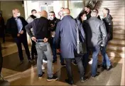  ?? (Photo AFP) ?? Le procès de  ex-policiers de la brigade anticrimin­alité Nord de Marseille s’est ouvert lundi.