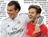  ?? ACTION IMAGES ?? Friends: Bale and Lallana