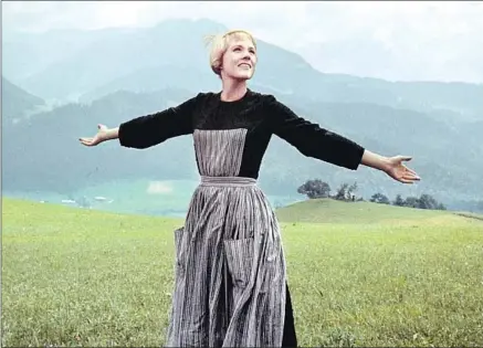  ?? 20th Century Fox ?? JULIE ANDREWS, whose beloved roles include Maria in “The Sound of Music,” ref lects on her life in Hollywood in a new memoir.