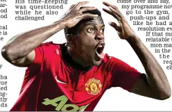  ?? GETTY IMAGES ?? Frustratio­n: Zaha at United