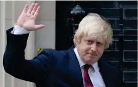  ?? LEHTIKUVA / AFP PHOTO / OLI SCARFF ?? XXXX Boris Johnson kan med sitt avhopp bli politikern som slutligen får■ Theresa Mays regering att falla.