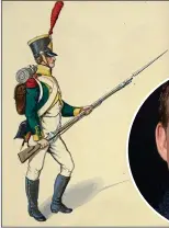  ?? ?? connection­s: The Irish regiment, left, author Stephen McGarry, below, and Napoleon meets Wolfe Tone, right