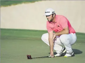  ?? FOTO: GETTY ?? Jon Rahm peleará hoy por la victoria en Dubai