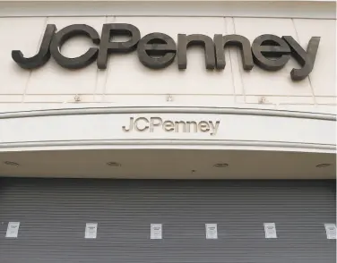  ?? Paul Sancya / Associated Press ?? J.C. Penney, which filed for bankruptcy in May, paid its CEO, Jill Soltau, a bonus of $4.5 million. Other companies have paid similar bonuses to executives before seeking protection from creditors.
