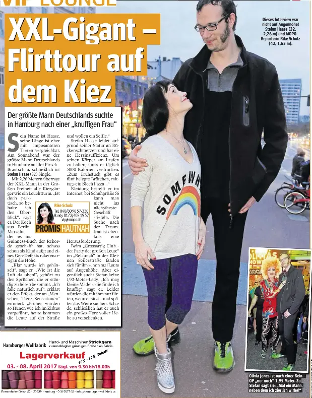 Größte frau deutschlands