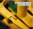  ?? ?? Mino Link flip-chips enable geometry adjustment