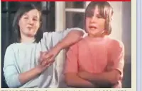  ??  ?? FILM DEBUT Pauline and Linda in Junket 89 in 1970