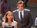  ??  ?? Henri Van Breda arrives at court for his trial for allegedly killing his parents and brother with an axe