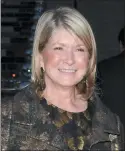  ?? AP PHOTO/PETER KRAMER ?? Martha Stewart