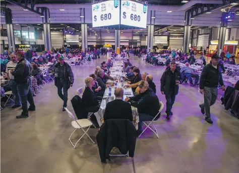  ?? BRANDON HARDER ?? The 150,000-square foot Brier Patch at the Internatio­nal Trade Centre was the centrepiec­e of the event, Murray McCormick writes.