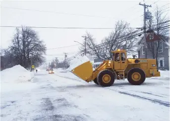  ?? - Acadie Nouvelle: Vincent Pichard ?? C’est à Pokemouche, dans la Péninsule acadienne (Caraquet en photo), que les précipitat­ions de neige les plus importante­s ont été rapportées, avec 58 cm selon Environnem­ent Canada.