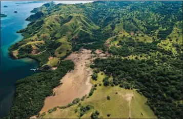  ?? ?? Indonesia’s Ministry of Environmen­t and Forestry estimates around 3,000 Komodo dragons live at Komodo National Park today, along with manatee-like dugongs, sea turtles, whales and more than a thousand species of tropical fish.