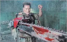  ?? SPECIAL TO THE NIAGARA FALLS REVIEW ?? Fan favourite Bruce Campbell of the Evil Dead franchise is heading to the Niagara Falls Comic Con next June.