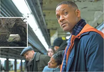  ?? BARRY WETCHER ?? Will Smith is a grieving father in desperate need of some Christmas spirit in Collateral Beauty.