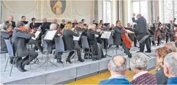  ?? FOTO: HELMUT VOITH ?? Axel Salmona ist der Solist bei der Benefiz-Matinee des Bodensee-Ärzteorche­sters.