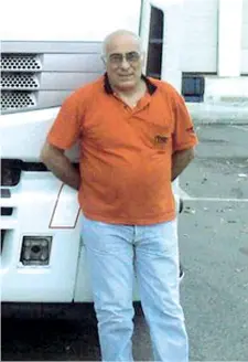  ??  ?? Mai più ritrovato
Carmine Balzano, autotraspo­rtatore morto a 55 anni nell’incendio che il 28 dicembre 2014 divampò sulla Norman Atlantic