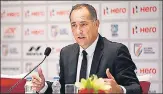  ?? AIFF ?? India football coach Igor Stimac.