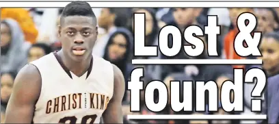  ??  ?? RUNAWAY: Christ the King star Rawle Alkins will play his senior year at a prep school outside of the New York City area due to concerns over his eligibilit­y in the Catholic league.
