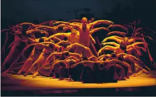  ?? CHRISTOPHE­R DUGGAN ?? Alvin Ailey American Dance Theater is streaming excerpts from “Revelation­s,” which the dance troupe has performed during its annual Cal Performanc­es residency at UC Berkeley in the past.
