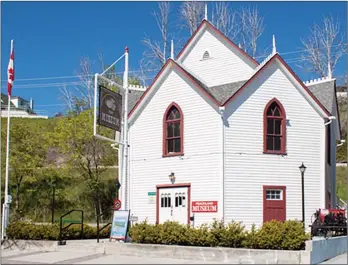  ?? Peachlandh­istory.ca ?? The 111-year-old, eight-sided Peachland Museum will benefit from a $600,000 restoratio­n grant announced by the province on Monday.