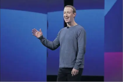  ?? / GETTY ?? Mark Zuckerberg, fundador y presidente de Facebook, en una conferenci­a el pasado abril.