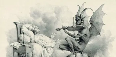  ??  ?? Riscoperte Il «Trillo del diavolo» è la composizio­ne più famosa di Giuseppe Tartini, vissuto a Padova nel Settecento