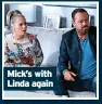  ?? ?? Mick’s with Linda again