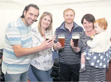  ?? Hundreds of people enjoyed the first ever Ormskirk Beer, Food and Wine Festival ??