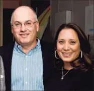  ?? Contribute­d photo ?? Billionair­e hedge fund manager Steven Cohen and his wife Alexandra in a file photo. Cohen is bidding for a majority stake in the New York Mets.