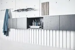  ?? PNG ?? Space Theory kitchens offer shelving where you want it.