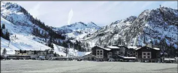  ?? Tim Dunn The Associated Press ?? The project at Squaw Valley in Olympic Valley, Calif., will add about 1,500 lodging units, an indoor recreation area and commercial space.