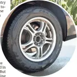  ?? PANARIDUS ?? Cooper Tire and Rubber Co. is testing tires made with multiple components from Arizona-grown guayule.