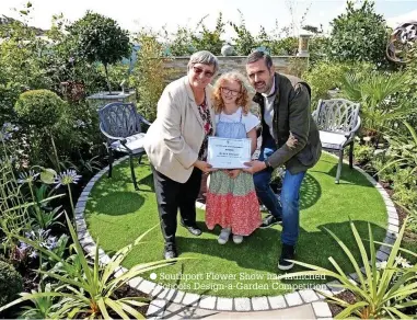  ?? ?? Southport Flower Show has launched a Schools Design-a-Garden Competitio­n