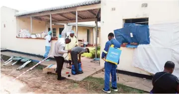  ?? ?? The Government is stepping up efforts to fight cholera and has since designated Dambo Clinic in Mazowe Central, Ward 13 as a Cholera Treatment Camp following an increase in number of people testing positive.