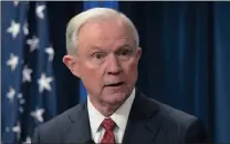  ?? PICTURE: AP ?? US Attorney-General Jeff Sessions.