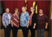  ?? ?? The Hope Church 50th anniversar­y committee included Dorene Behney, Diane Ohlinger, Teresa Bechtel, Stacy Bechtel and Jen Trumbauer.