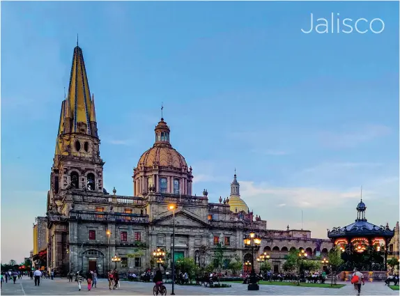  ??  ?? Centro Histórico de Guadalajar­a, estado de Jalisco.