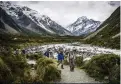  ??  ?? Hooker Valley Track.