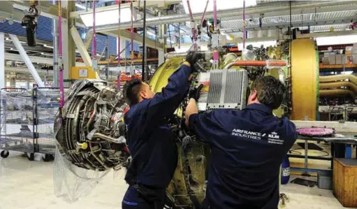  ??  ?? Air France - KLM Engineerin­g are a major multi-product MRO offering comprehens­ive technical support