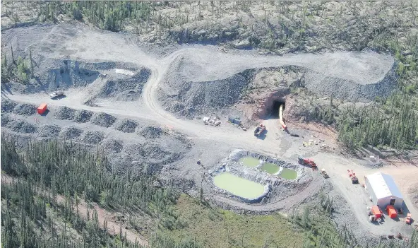  ?? PHOTOS: FORTUNE MINERALS LTD. ?? Fortune Minerals Ltd. says a planned mine at its NICO deposit in the Northwest Territorie­s would have access to some 33 million tonnes of reserves.