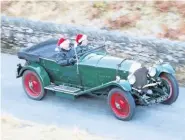  ??  ?? Graham Miller’s 1926 Bentley 3-Litre was – just – the event’s oldest participat­ing classic – and first away from the Rheged start line.
