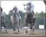  ?? PHOTO PROVIDED BY NYRA ?? Global Campaign in the 2020 running of the Woodward at Saratoga.