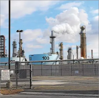  ?? DIGITAL FIRST MEDIA FILE IMAGE ?? The Monroe Energy Plant on Post Road in Trainer has been a success, saving hundreds of local refinery jobs.