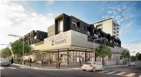  ??  ?? The Farmers $200m apartments, townhouses and retail developmen­t is the largest developmen­t in the revitalisa­tion of the Tauranga CBD.