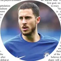  ??  ?? Eden Hazard