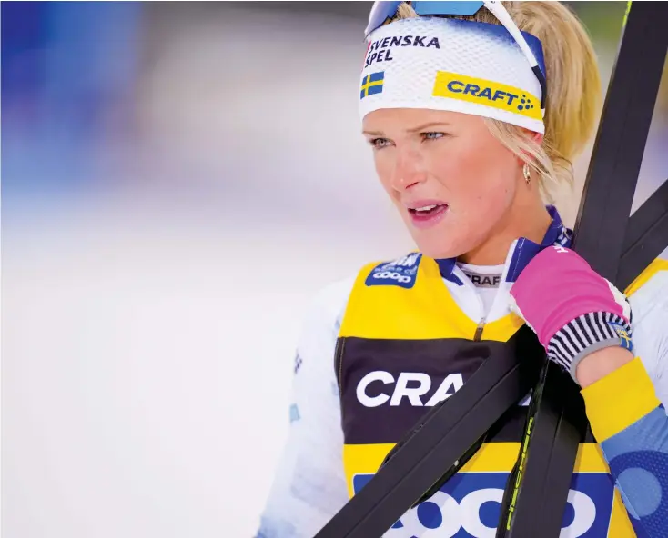  ?? ?? Frida Karlssons varumärke lär få sig ett lyft efter Tour de Ski-segern.