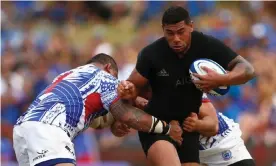  ?? Photograph: Phil Walter/Getty Images ?? Charles Piutau has represente­d New Zealand but will be free to play for Tonga after a change in eligibilit­y laws.