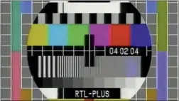  ??  ?? Während der Anfangsjah­re sendeten die Privaten längst noch nicht rund um die Uhr. RTL startete erst am Nachmittag mit seinem Programm