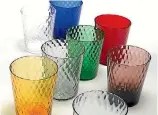  ?? CASA E CUCINA ?? These Venetian glasses by Federico de Majo are the next generation of family treasures.